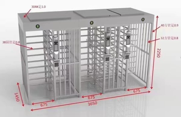 人行通道闸之全高闸NVR